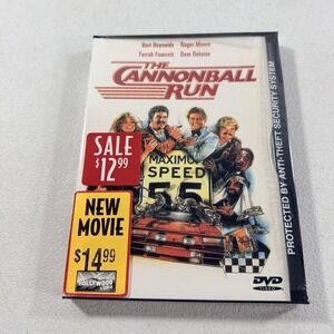 The Cannonball Run (DVD, 1981) - NEW SEALED Snap Case Burt Reynolds Roger Moore